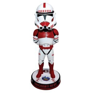 Cincinnati Reds Clone Trooper Star Wars Bobblehead Reds Bobble Head *NEW* SGA